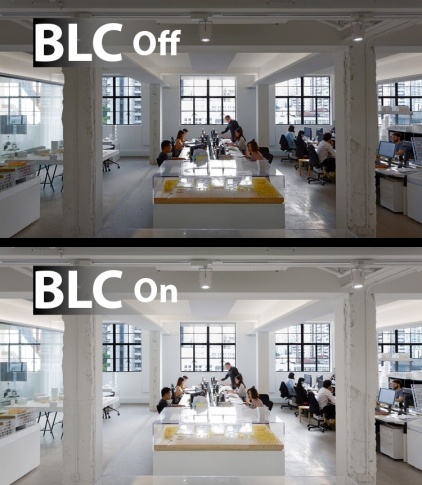 قابلیت BLC در دوربین مداربسته به چه معنا است؟